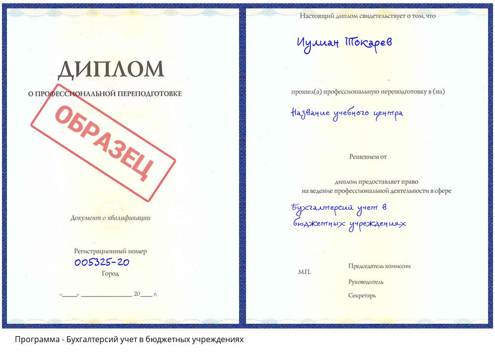 Бухгалтерсий учет в бюджетных учреждениях Нижний Новгород